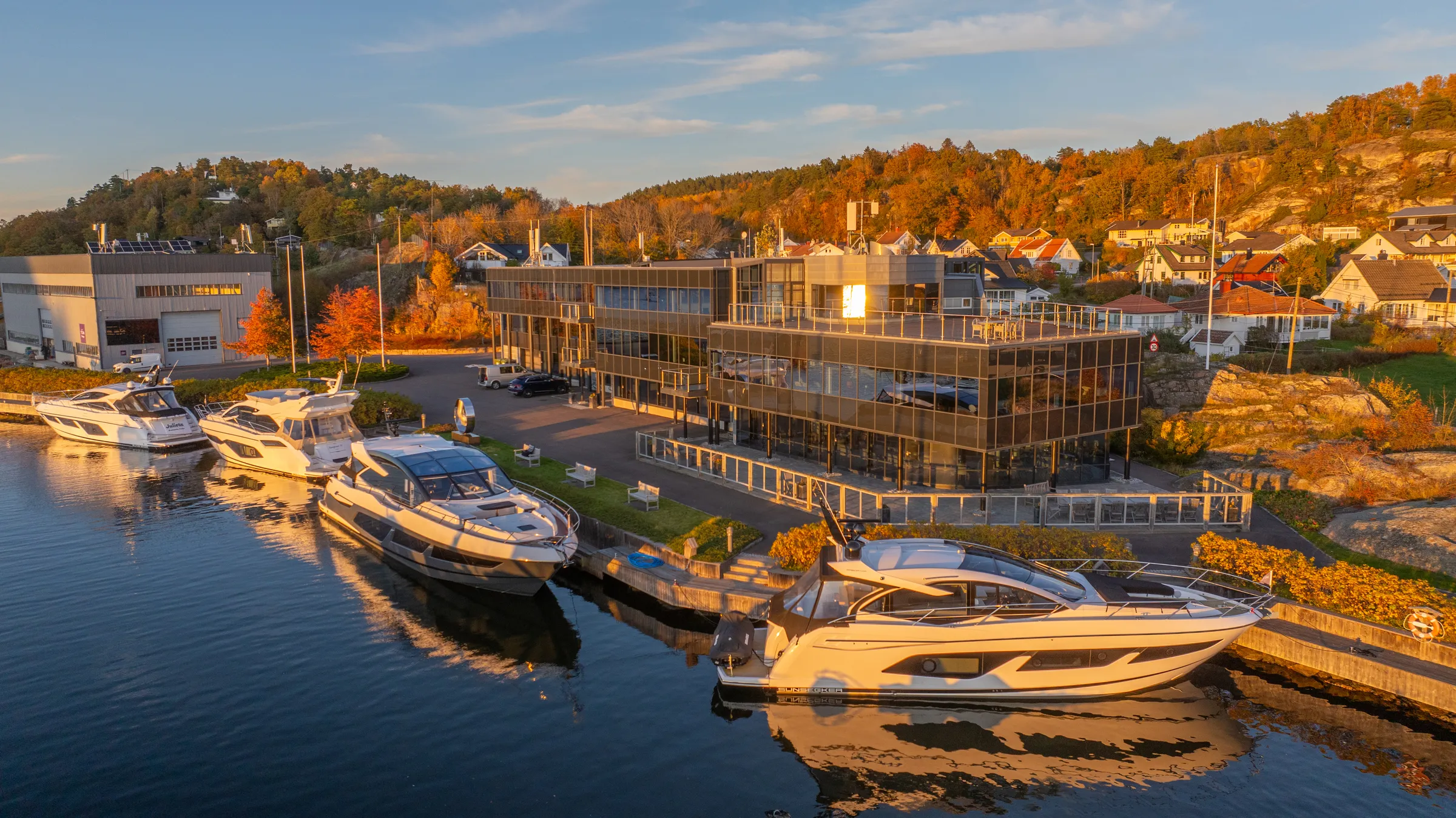 Sundal Yacht sitt anlegg